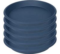 SAUCERHOME Lot de 5 soucoupes en Plastique pour Pot de Fleurs de 15,2 cm, 20,4 cm, 25,4 cm, 30,5 cm, 40,6 cm, 48,3 cm, 50,8 cm, 50,8 cm, pour intérieur et extérieur, Plaque de Plantes très Durable