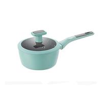 Saucettes antiadhésive Saucepan Verre couvercle Pouser à lait de lait avec pott de soupe de couvercle en verre Couvrage antiadhésif Granite en revêtement