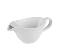 Sauciere de Table Moderne Filtre À Huile Artefact Cuisine Soupe Séparateur D'huile Bol Graisse En Céramique Saucière Maison Récipient à Sauce(19.5x6.8cm)