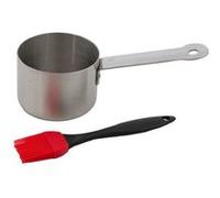 Saucière en inox avec pinceau Barbecook