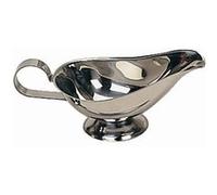 Saucière en inox poli Olympia 450 ml - - Acier inoxydable128 x75x235mm NC