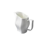 Saucière Pichet à lait en céramique de 300 ml avec anse, idéal for Thanksgiving, les sauces chaudes, vinaigrettes et le Pichet à crème