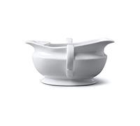 Saucière traditionnelle en porcelaine avec deux poignées, Wm Bartleet & Sons, blanc (500 ml)