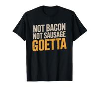 Saucisse Goetta Cincinnati Petit Déjeuner Humour Identité T-Shirt