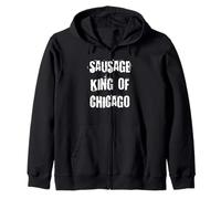 Saucisse King of Chicago Sweat à Capuche