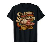 Saucisson Apéro Gourmand Retro Vintage T-Shirt