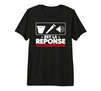 Saucisson Humour Rébus Réponse Question Drôle T-Shirt Haut de Gamme