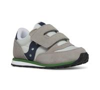 Saucony Baby Jazz HL Basket, Grey/Navy/Green, 21 EU