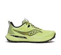 Saucony Baskets Peregrine 15 pour homme, Ensoleillé/noir, 48 EU