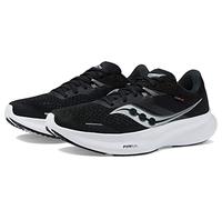 Saucony Baskets Ride 16 pour Femme, Noir, 38 EU