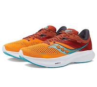 Saucony Baskets Ride 16 pour Homme, 48 EU, Orange, 45 EU