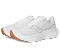 Saucony Baskets Ride 18 pour femme, Blanc/gomme, 35.5 EU