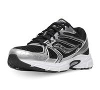 Saucony Baskets Ride Millennium pour femme, noir/argent, 42 EU