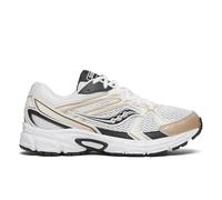 Saucony Baskets Ride Millennium unisexes, Blanc/doré/noir, 11 US