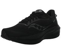 Saucony Baskets Triumph 21 pour femme, Noir/noir/noir, 35.5 EU
