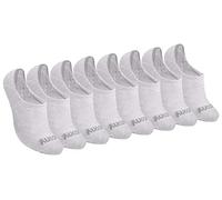 Saucony Chaussettes de course Performance Super Lite No-Show pour femme, Gris basique (8 paires), Shoe Size: 10-13