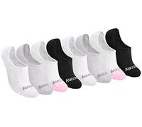 Saucony Chaussettes de course Performance Super Lite No-Show pour femme, multicolore, Shoe Size: 10-13