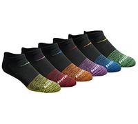 Saucony Chaussettes invisibles Bolt Performance Comfort Fit pour homme, Noir tendance (6 paires), 47-49 EU