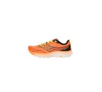 saucony Chaussure de course 'PEREGRINE 16' jaune fluo / orange / noir, Taille 46