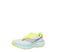 saucony Chaussure de course 'RIDE 19' jaune fluo / rouge orangé / noir / blanc, Taille 39