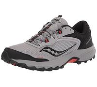 Saucony Men's Excursion Tr15 Trail Running Shoe, Alloy/Scarlet, 12 M US