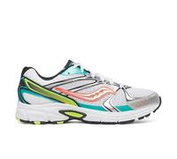 Saucony Chaussures de course pour femme RideMillenniumS70812 25, maille respirante, blanc/turquoise/orange, Blanc turquoise orange, 37.5 EU