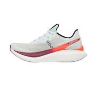Saucony Chaussures de course pour homme, Blanc/cramoisi, 42.5 EU