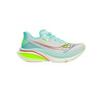 Saucony Chaussures de running Endorphin Azura Femme sans stabilisateurs Blanc/Turquoise Taille 38,5