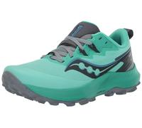 Saucony Chaussures de trail Peregrine 14 pour femme, Menthe/Ombre, 36 EU
