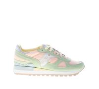 SAUCONY chaussures femme green pink suede fabric Shadow sneaker S60666-2