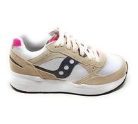 Saucony Eclipse S60872 3 Chaussure Femme Blanc Beige, White Dark Grey, 38 EU