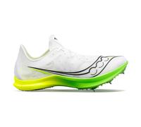 Saucony Endorphin Cheetah Spikes Femmes - Blanc , Vert Fluo, Pointure 41