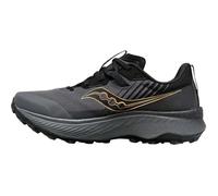 Saucony Endorphin Edge Chaussures de course pour homme, Noir/dor , 43 EU