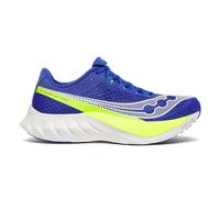 Saucony Endorphin Pro 4 Chaussure De Compétition Hommes-Bleu,Jaune Citron, Taille 44