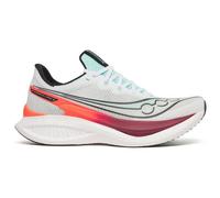 SAUCONY Endorphin Pro 5 - Homme - Blanc / Noir / Rouge - taille 42 1/2- modèle 2026