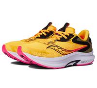 SAUCONY Femme Axon 2 Chaussure de Course, Jaune Or Vizigld Vizired, 38.5 EU