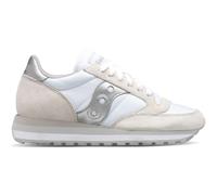 Saucony Baskets Jazz Triple pour Femme, Blanc/argenté, 37.5 EU
