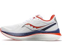 Saucony Femme Endorphin Speed 3 Basket, Blanc/Bleu Marine, 44 EU