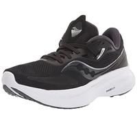 SAUCONY Femme Guide 15 Chaussure de Marche, Black/White, 40 EU