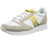 Saucony Femme Jazz Original Vintage Chaussures-lifestyle, White Gold, 42 EU