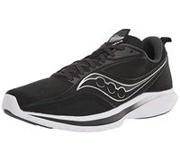 Saucony Homme Kinvara 13 Basket, Noir/argenté, 42.5 EU