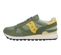 SAUCONY Homme Shadow Original U Sneaker, Green/Yellow, 41 EU
