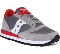 Saucony Jazz Original Baskets Pour Hommes En Blanc Gris Taille UK 6 - 12