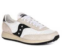 SAUCONY Jazz Original Daim Nylon à Lacets Homme Baskets en Blanc Rouge UK 3 - 11