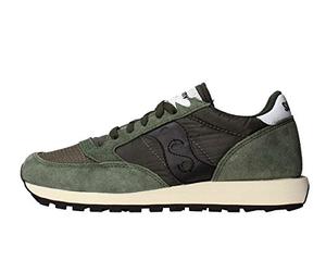 Saucony Jazz Original Vintage Homme, Dark Green/Black, 35.5