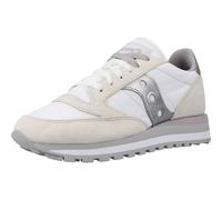Chaussures Saucony Originals Jazz Triple beige blanc argenté femme - 37