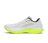 Saucony Men's Kinvara 15 Sneaker, White/Citron, 13