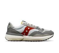 SAUCONY Mixte Jazz NXT U Sports Shoes, Grey/Red, 41 EU