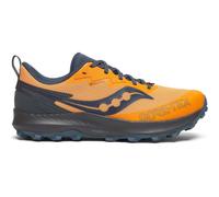 SAUCONY Peregrine 14 Gore-tex - Homme - Orange / Gris - taille 46 1/2- modèle 2024