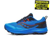 Saucony Peregrine 14 Hommes Tout Terrain Trail Chaussures Course Extérieur Bleu